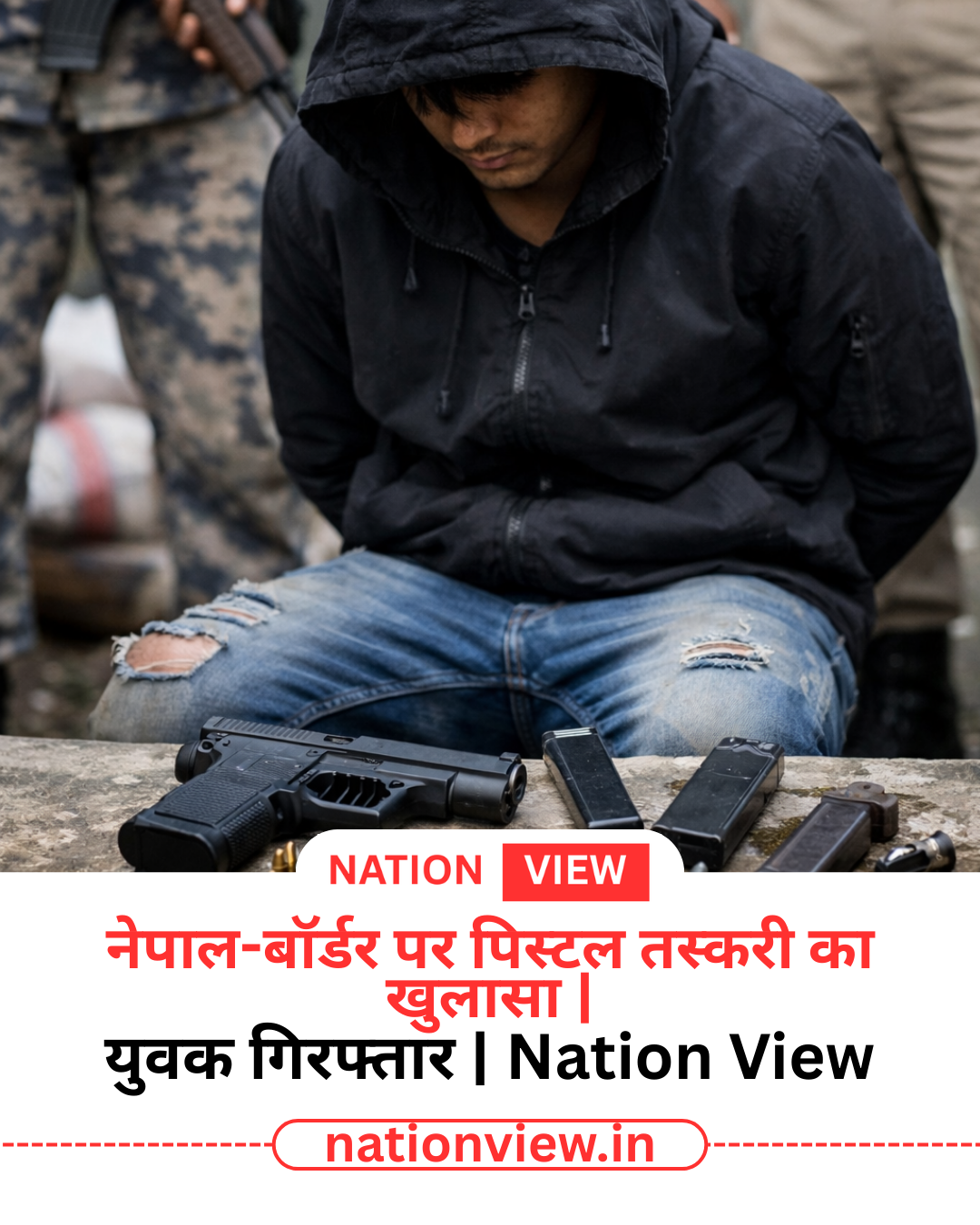 Nepal Bairgania Border Pistol Smuggling